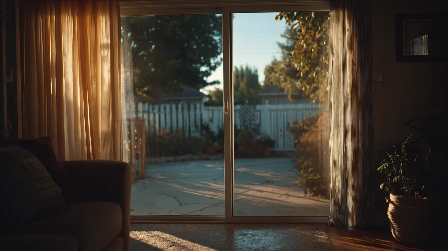 How to secure a sliding glass door