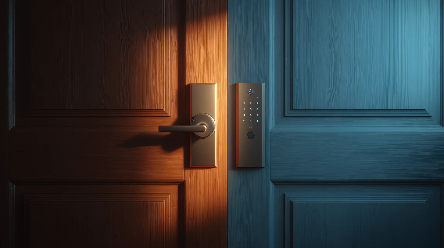 August WiFi Smart Lock next to Yale Assure Lock 2