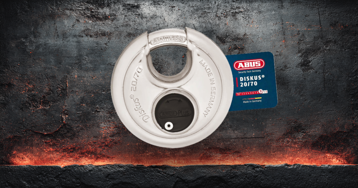 ABUS Diskus 20/70: The Disc Lock Every Knockoff Is Copying